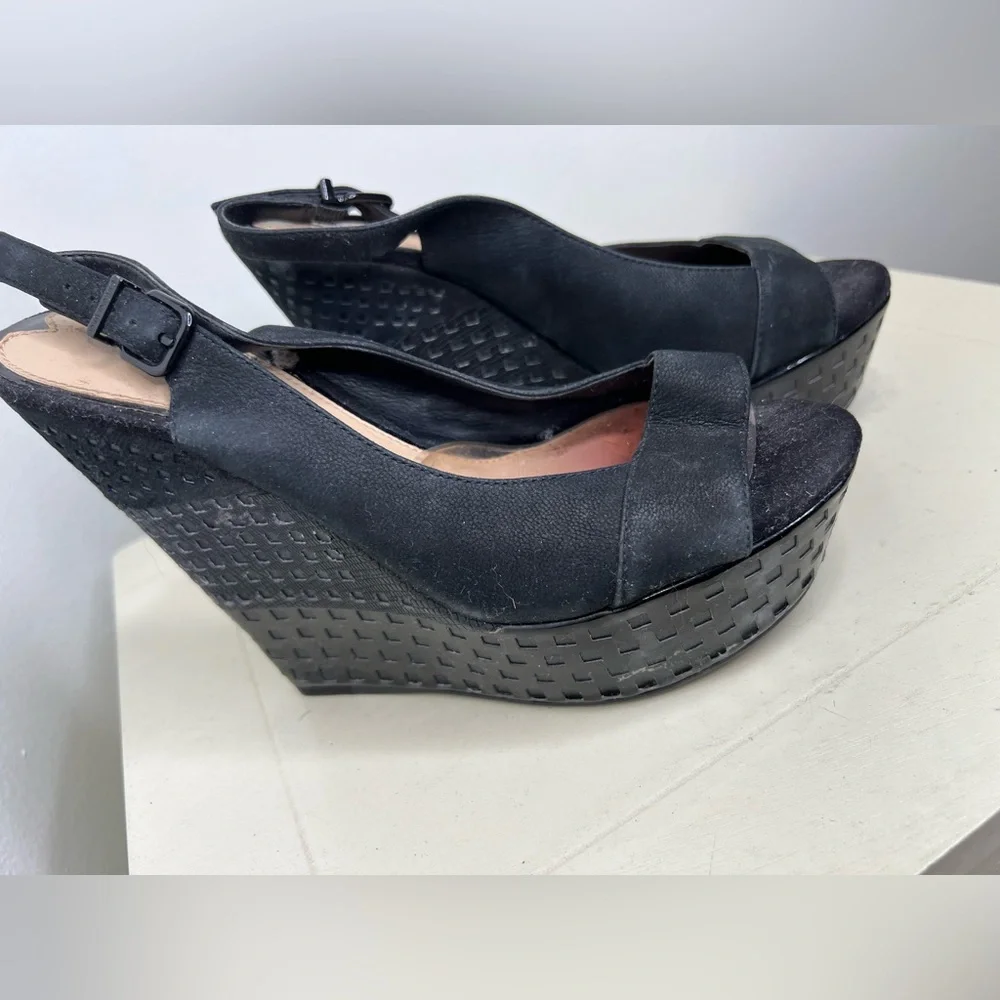Gianni Bini Black Wedge